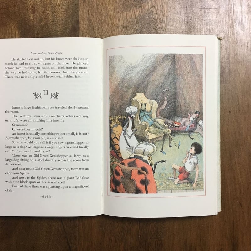 James and the Giant Peach」Roald Dahl（ロアルド・ダール）