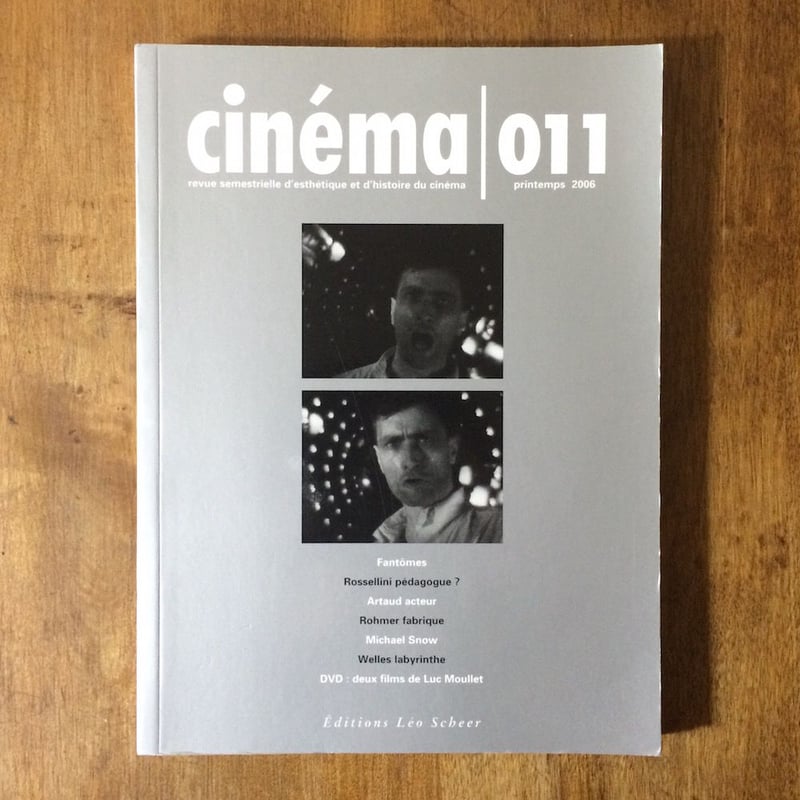 廃盤 リュック・ムレ DVD-BOX Luc Moullet cinema 011 DVD（リュック・ムレの2作品）付き」 | Frobergue on