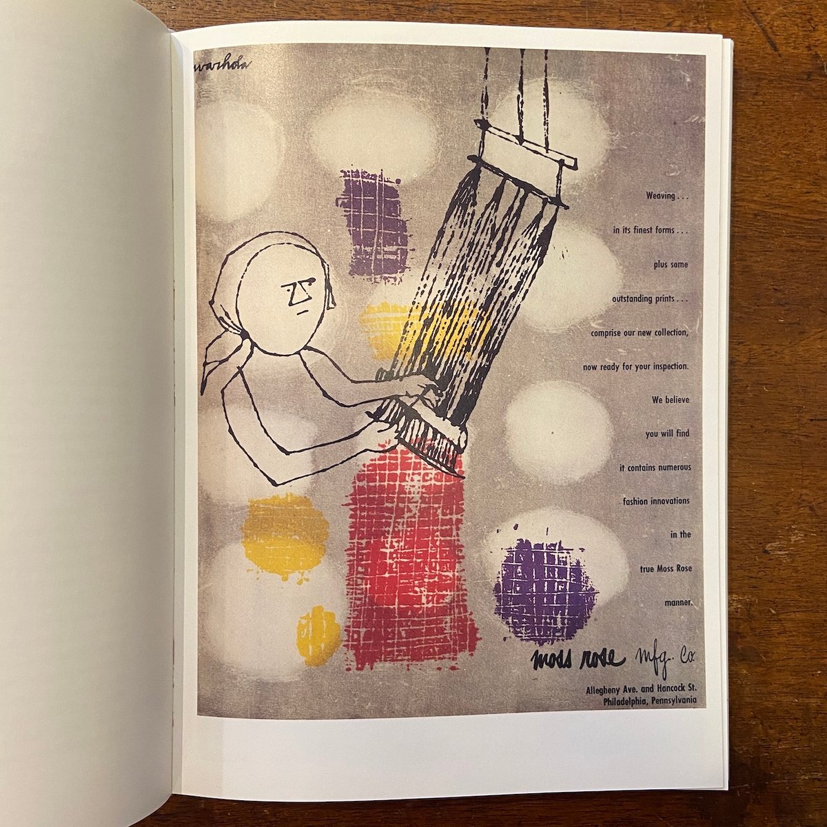 PRE-POP WARHOL」Andy Warhol（アンディ・ウォーホル） Jesse K