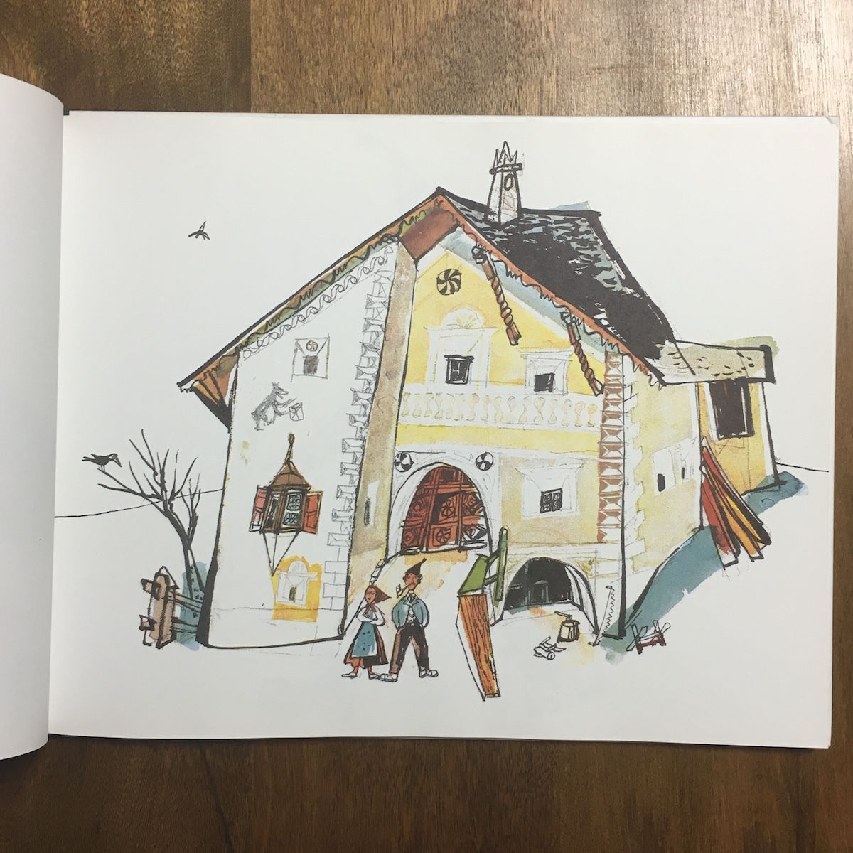 アロイス・カリジェ、【ウィデングレンスシュポルツマン（用品店）の下図】