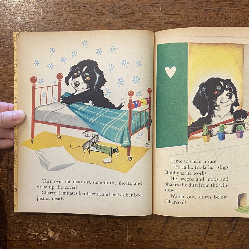 BOBBY THE DOG（1961年初版）」Pierre Probst（ピエール・プロブス