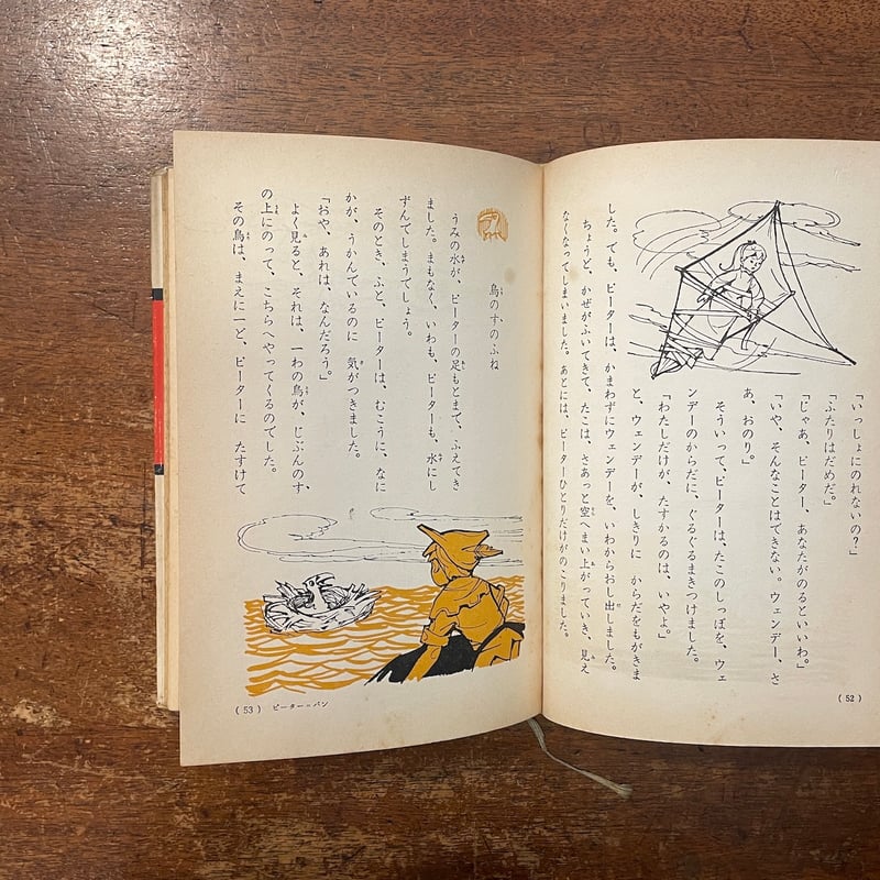 ピーター・パン／まほうのつえ 世界名作童話全集・8」J・M・バリー