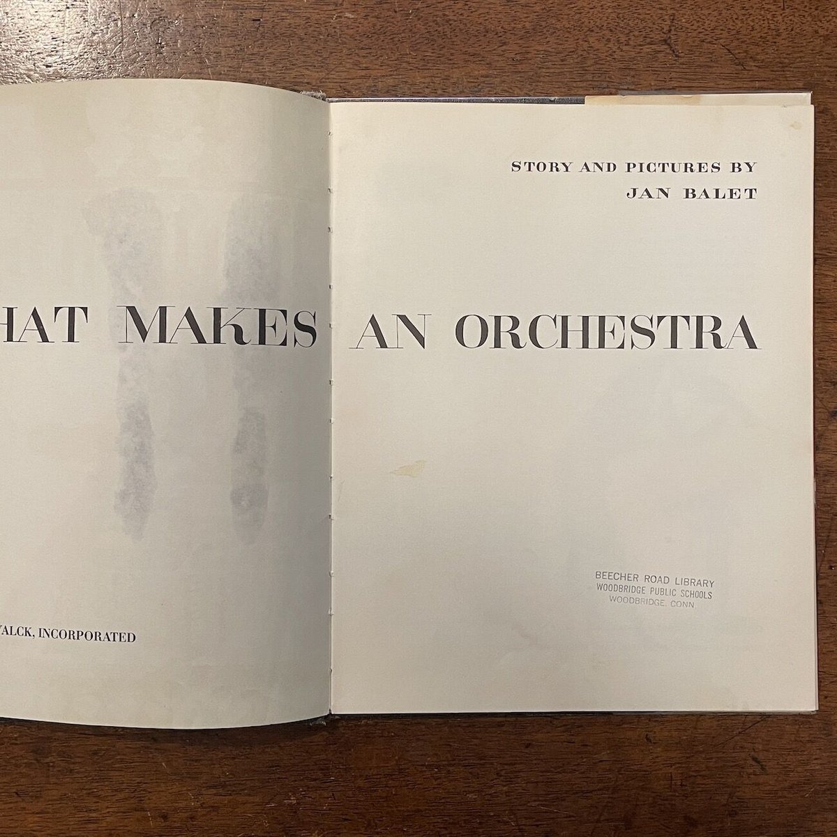 WHAT MAKES AN ORCHESTRA」Jan Balet | Frobergue