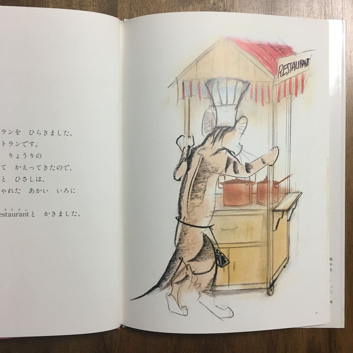 ねこのレストラン（小沢良吉ネコシリーズ）」小沢良吉 | Frobergue