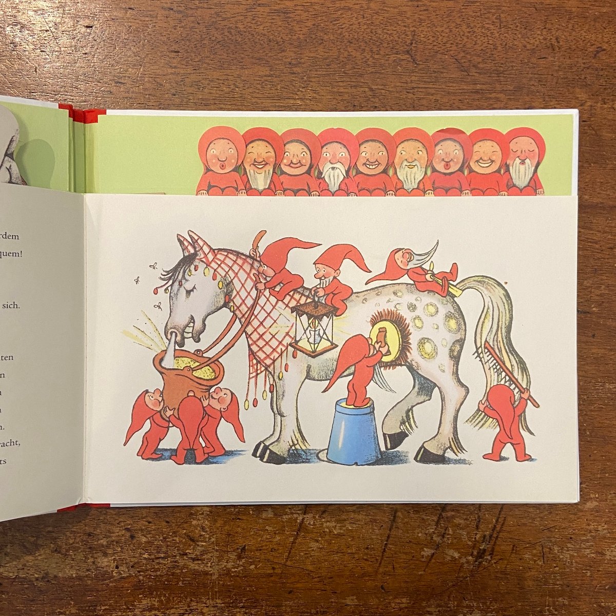 新品・希少本・『Die Heinzelmännchen』・ドイツ語絵本です。 Die Heinzelmannchen」August Kopisch Beatrice Br
