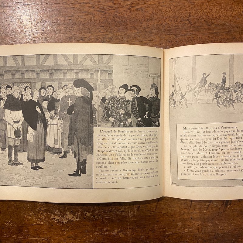 JEANNE D'ARC」M.Boutet de Monvel（ブーテ・ド・モンヴェル） |