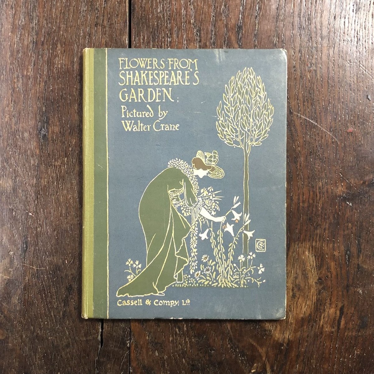 リトグラフWalter Craneクレイン『フラワーウェディング』1905年初版 ウォルター・クレイン（Walter Crane） 「A Flower Wedding