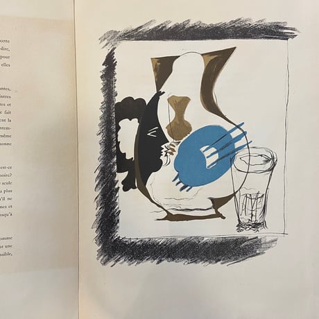 「DERRIERE LE MIROIR No.48-49（リトグラフ）」Georges Braque