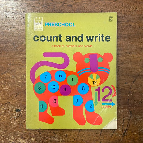 「Count and Write：a book of numbers and words」J.P. Miller 他