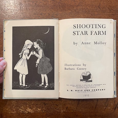 「SHOOTING STAR FARM（1950年頃）」Anne Molloy　Barbara Cooney（バーバラ・クーニー）