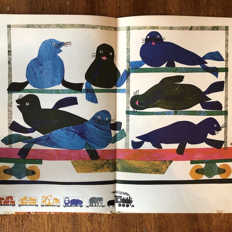 美品 エリック・カール「La Famille」 羊
