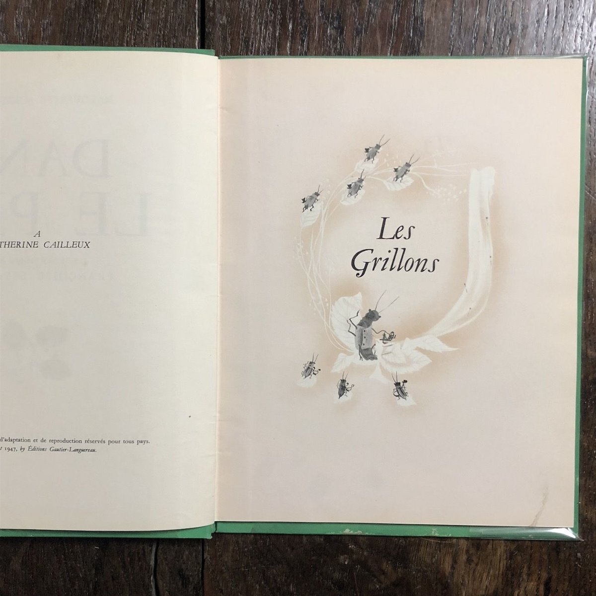 DANS LE PRE（1947年刷）」Marguerite Soleillant Fran 