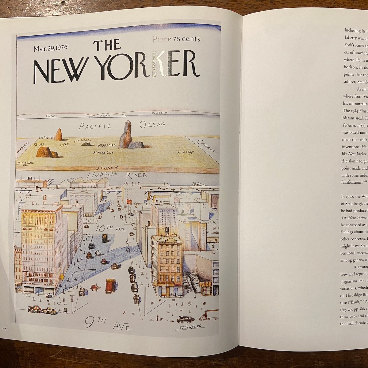 STEINBERG AT THE NEW YORKER」Saul Steinberg（ソール