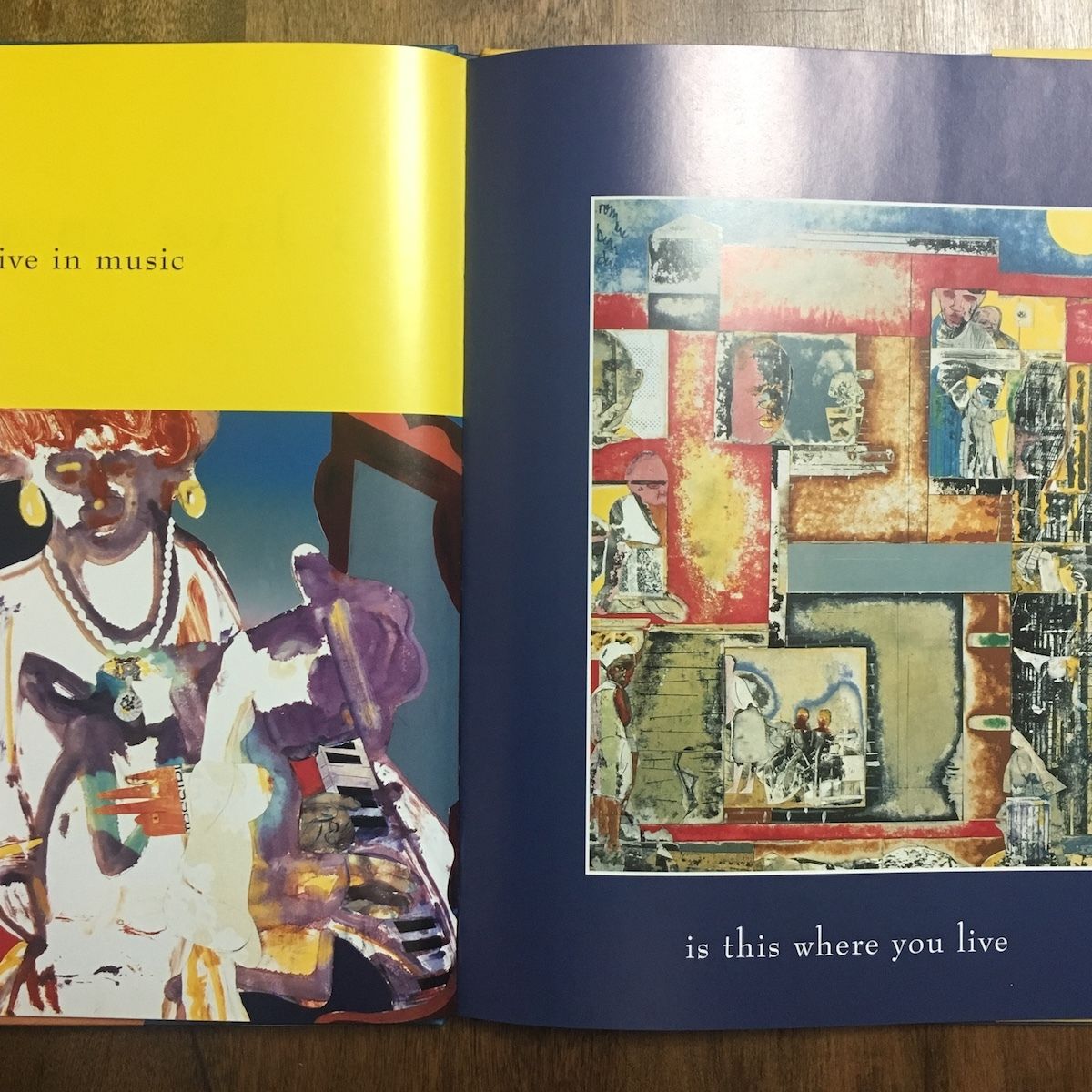 I Live in Music Poem Ntozake Shangeイラスト I Live in Music: Poem: Shange, Ntozake, Bearden, Romare