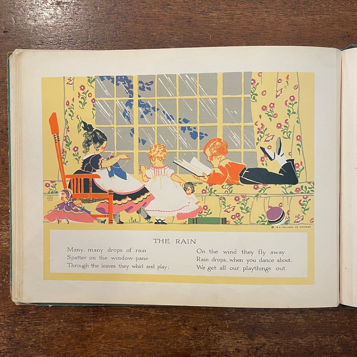 アンティーク洋書　HAPPY ALL DAY THROUGH HAPPY ALL DAY THROUGH（1924年頃）」John G. Bowman J