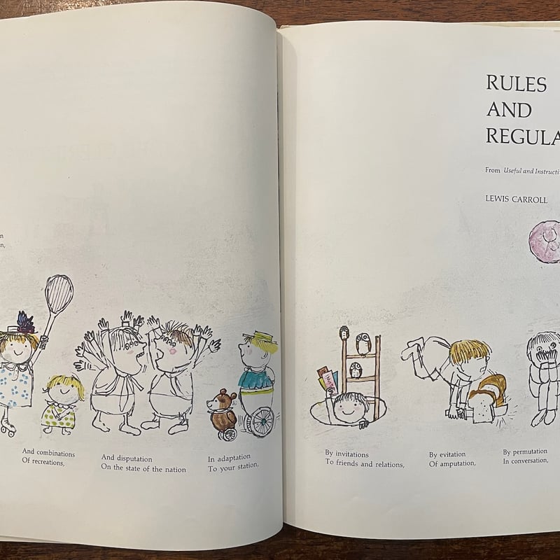 The Golden Book of Fun and Nonsense（1970年初版）」A