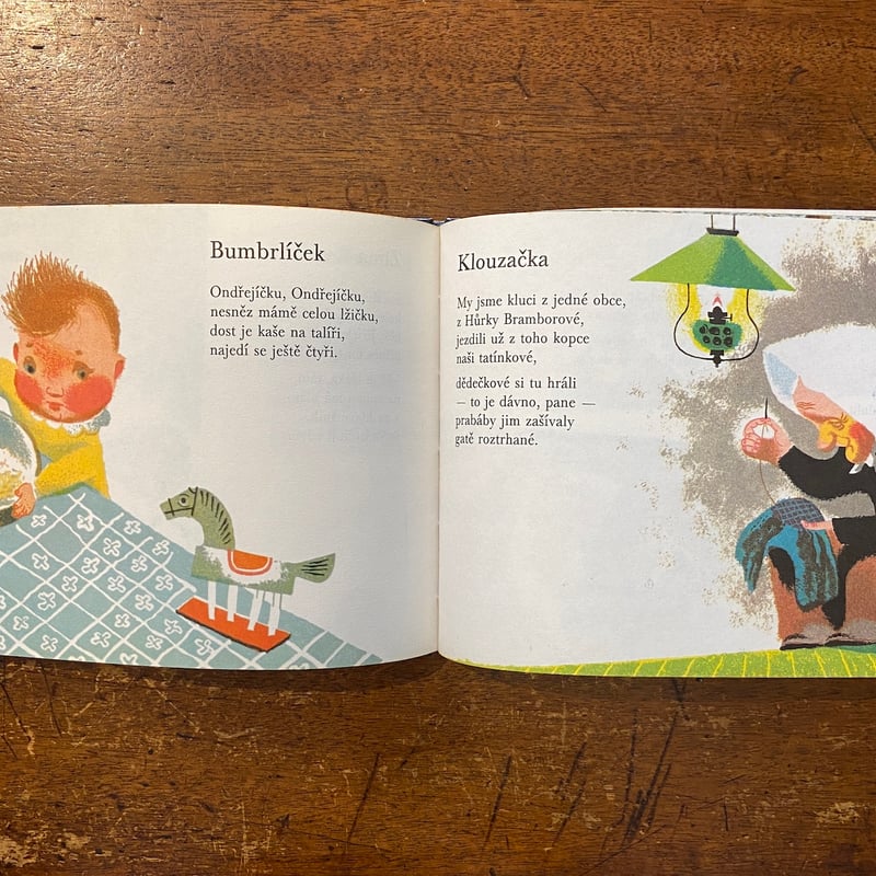 RIKEJTE SI SE MNOU」Frantisek Hrubin Jiri Trnka