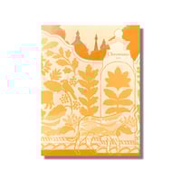 ひょうのぼんやりおやすみをとる」角野栄子 作 いせひでこ 絵