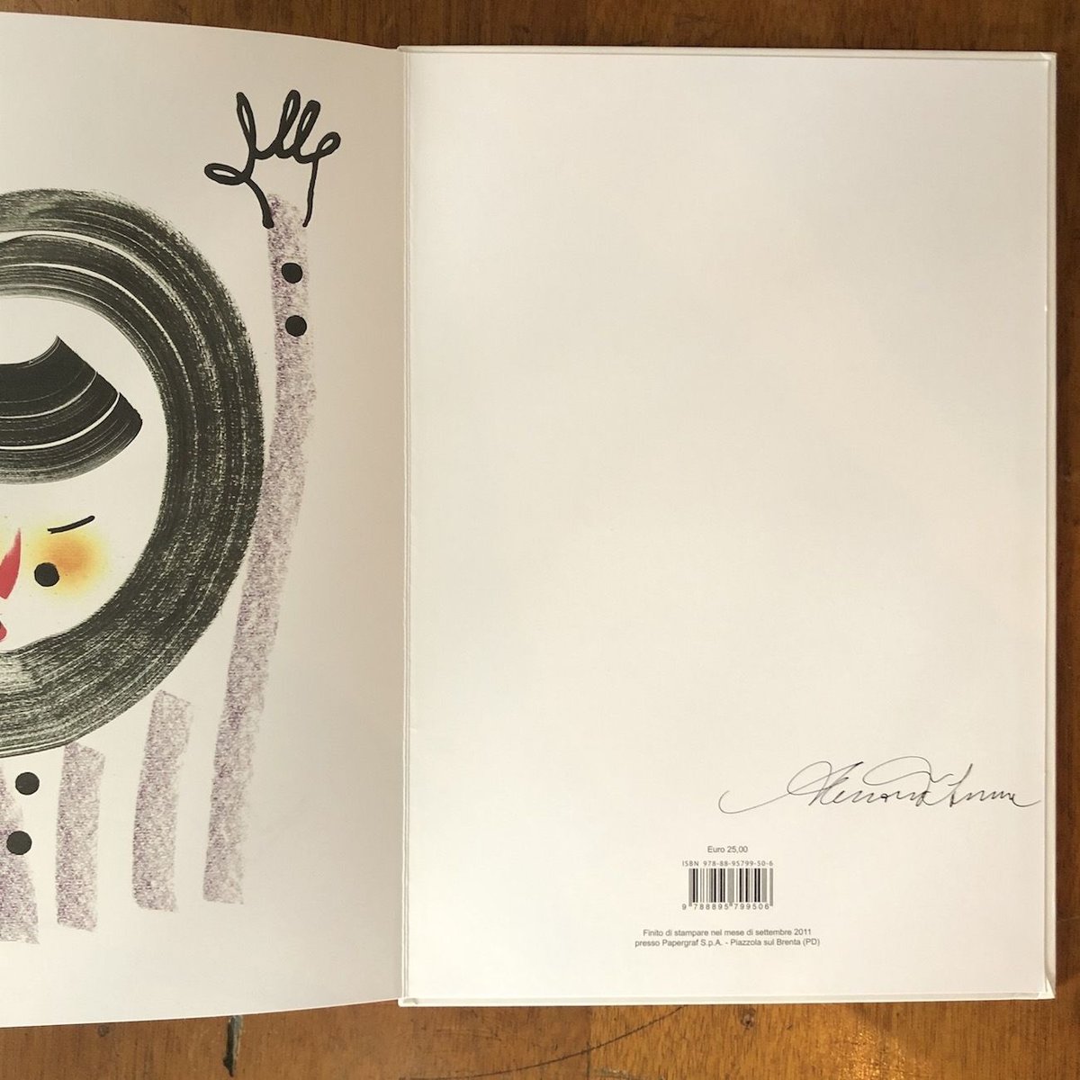 NUMERI IN TESTA」Alessandro Sanna サイン入り | Frobe
