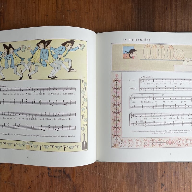 【7/20まで限定販売】VIEILLES CHANSONS ET RONDES VIEILLES CHANSONS ET RONDES」M.Boutet de Monvel