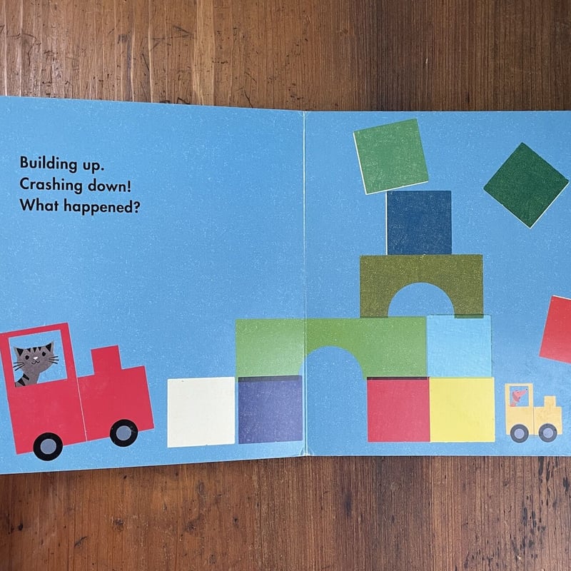 FIND THE SQUARE（ボードブック）」Britta Teckentrup（ブリッタ