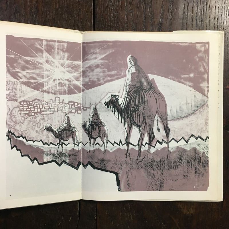 THE CHRISTMAS STORY（1968年初版）」Charles Keeping（チ 