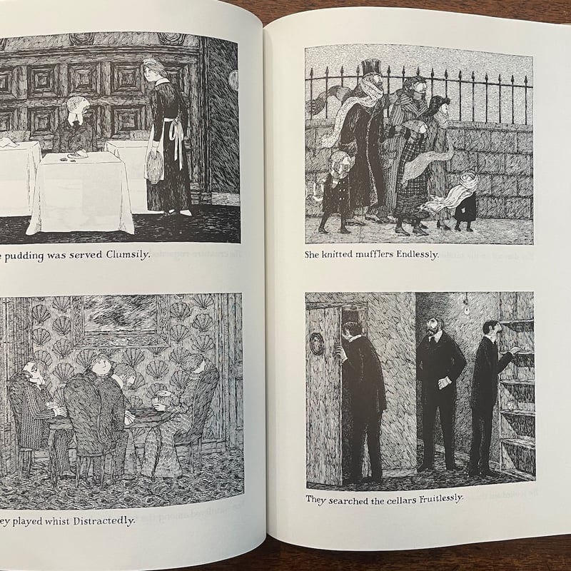 AMPHIGOREY ALSO（1983年初版）」Edward Gorey（エドワード・ゴー