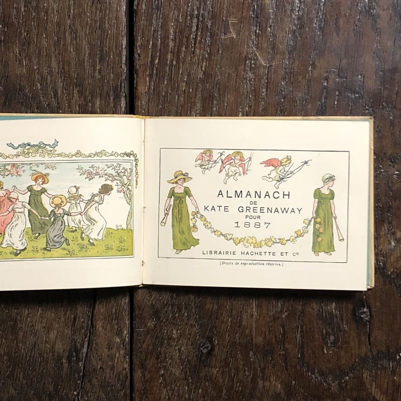 ALMANACH 1887」Kate Greenaway（ケイト・グリーナウェイ） | Fr