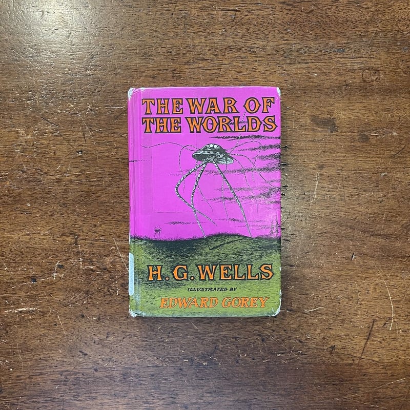 THE WAR OF THE WORLDS」H.G. Wells Edward Gorey（