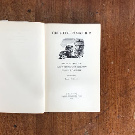 「THE LITTLE BOOKROOM（1955年初版）」Eleanor Farjeon（エリナー・ファージョン）　Edward Ardizzone（エドワード・アーディゾーニ）