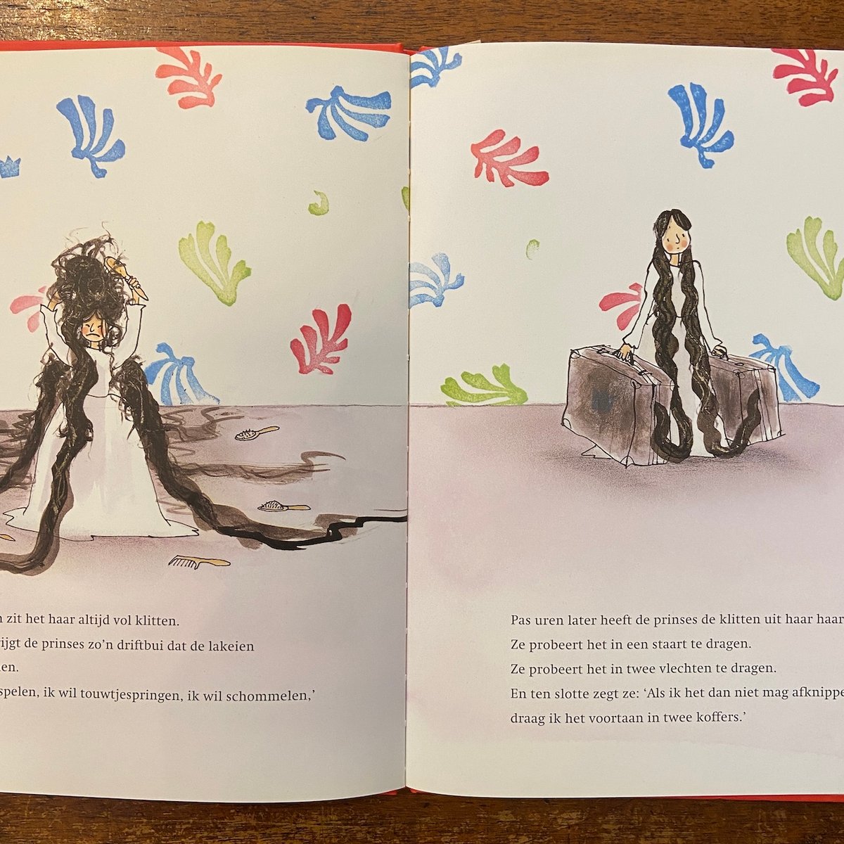 De Prinses Met de Lange Haren」Annemarie Van Ha