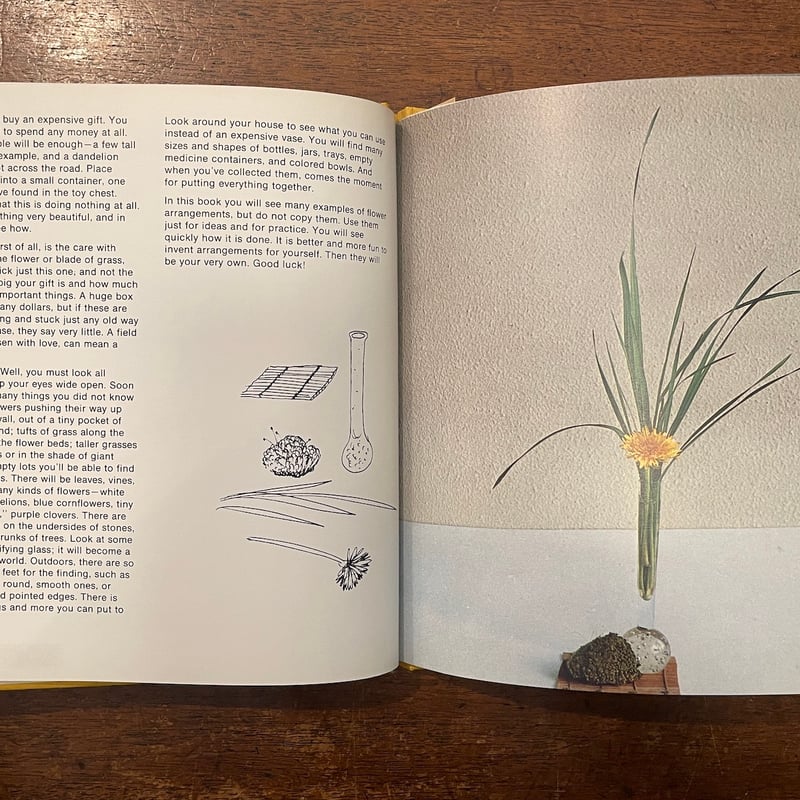 A FLOWER WITH LOVE（1974年1刷）」Bruno Munari（ブルーノ・
