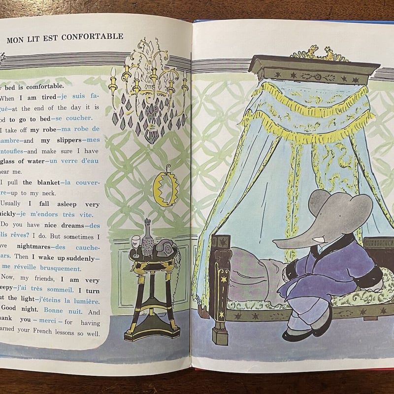 BABAR'S FRENCH LESSONS」Laurent de Brunhoff（ロラン