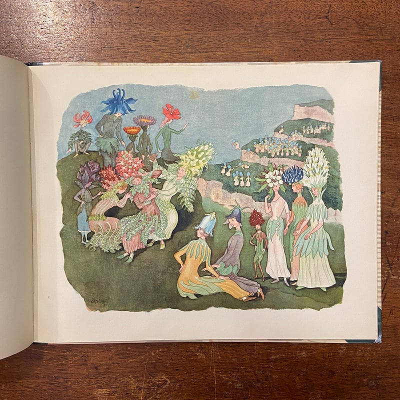 Alpenblumenmarchen（1922年）」Ernst Kreidolf（エルンスト