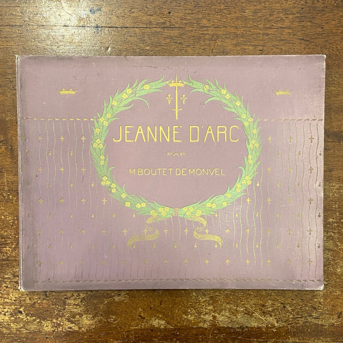 JEANNE D'ARC（1900年頃／リトグラフ刷）」M.Boutet de Monvel