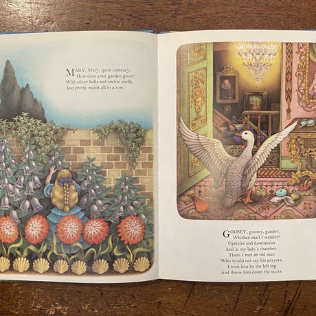 「NURSERY RHYMES（1976年2刷）」Nicola Bayley（ニコラ・ベーリー）