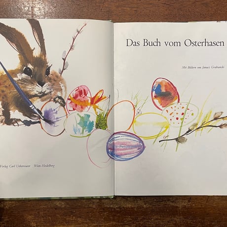 「Das Buch vom Osterhasen」Janusz Grabianski（ヤーヌシ・グラビアンスキー）