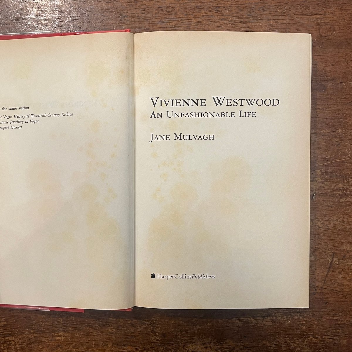 Vivienne Westwood：An Unfashionable Life」Jane M