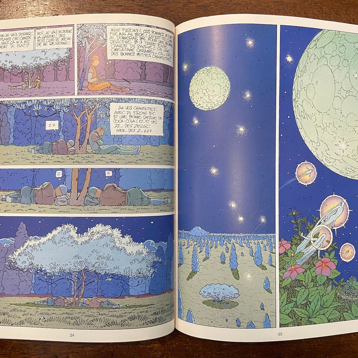 Le Monde d'Edena：LES JARDINS D'EDENA」Moebius（メ