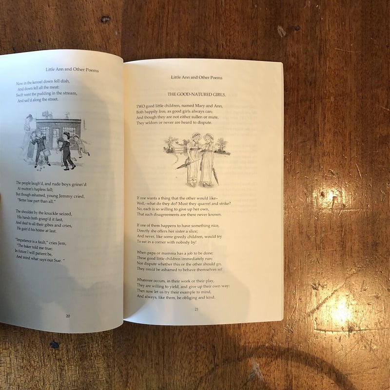 Little Ann and Other Poems」Kate Greenaway（ケイト・