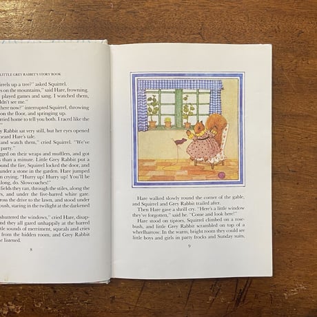 「LITTLE GREY RABBIT'S STORY BOOK」Alison Uttley　Margaret Tempest