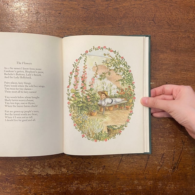 タシャ・チューダーによる絵本。１１冊セット A CHILD'S GARDEN OF VERSES（1947年）」R.L.Stevenso