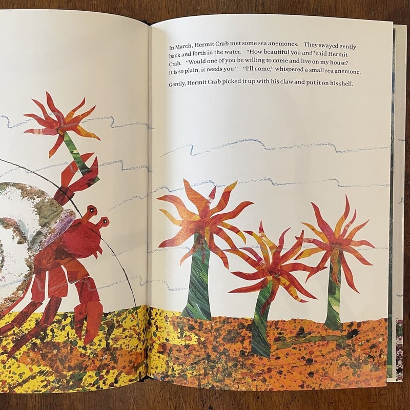 A House for Hermit Crab」Eric Carle（エリック・カール） |