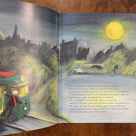 「Der Mond fahrt mit der Strassenbahn」Wolfgang Bittner　Ursula Kirchberg