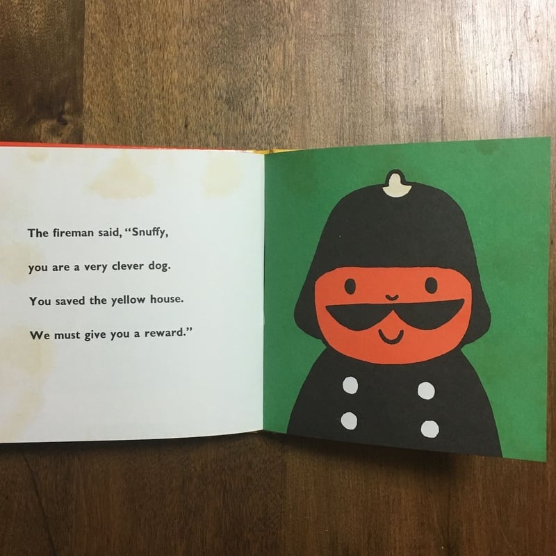 Snuffy and the fire」Dick Bruna（ディック・ブルーナ） | Fr