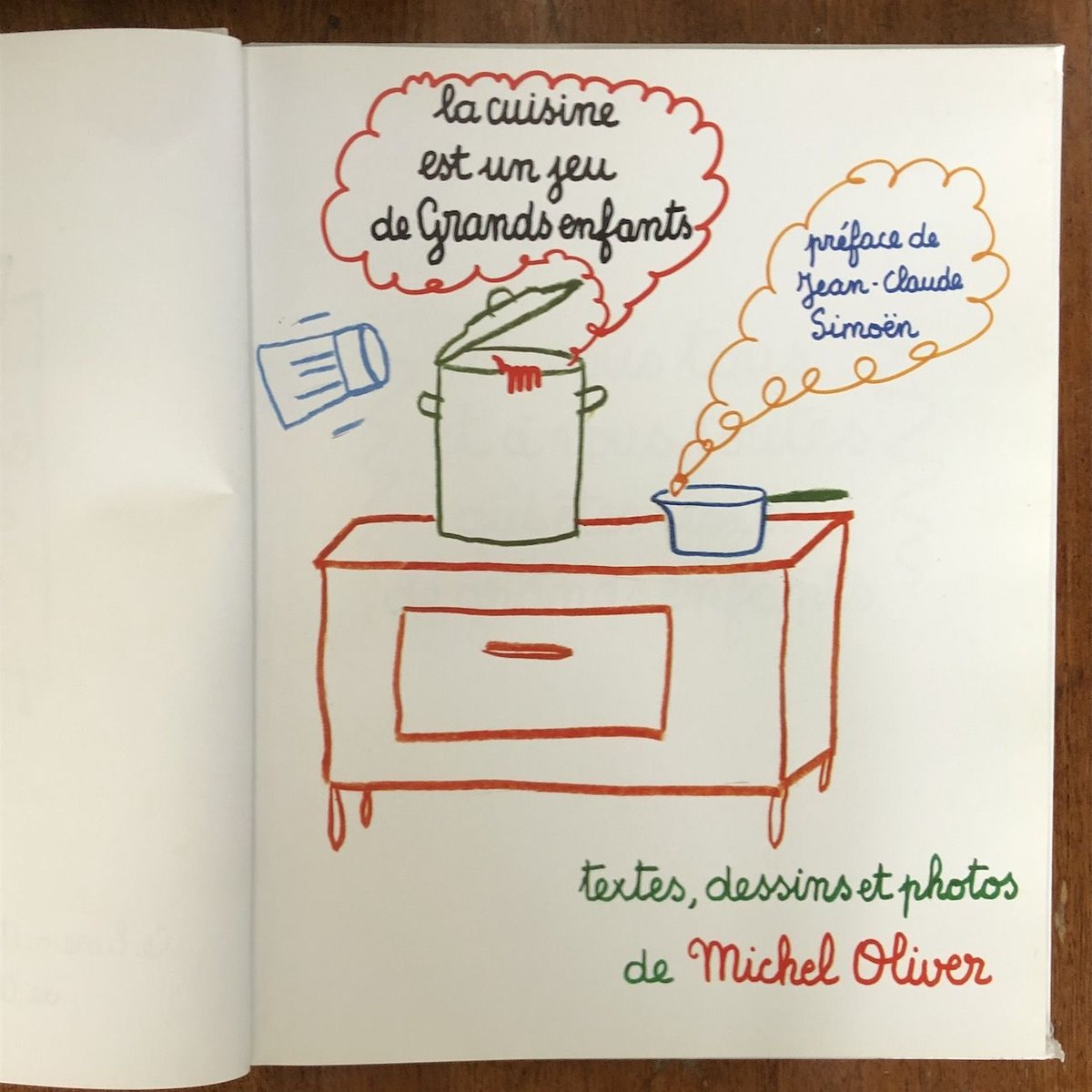 La cuisine est un jeu de grands enfants」Michel
