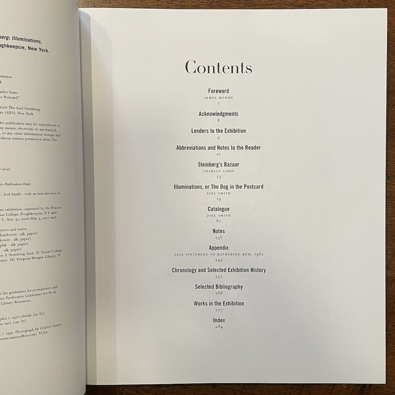 Illuminations」Saul Steinberg（ソール・スタインバーグ） | Fr