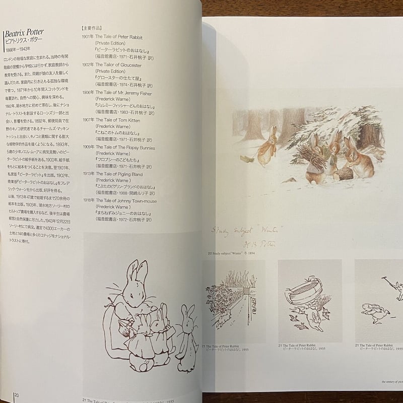 絵本の100年展」ウォルター・クレイン アンドレ・エレ E・H