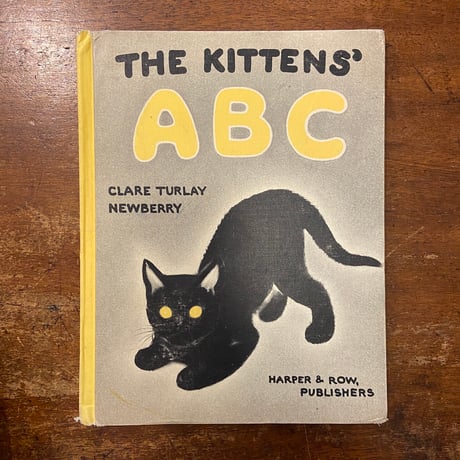 「THE KITTENS' ABC（1965年）」Clare Turlay Newberry（クレア・ターレー・ニューベリー）