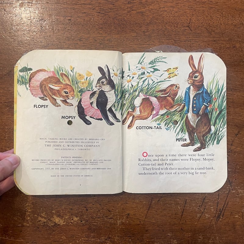 ビンテージ英語絵本 古書 Beatrix Potter 小型絵本 ビンテージ英語絵本 古書 Beatrix Potter 小型絵本